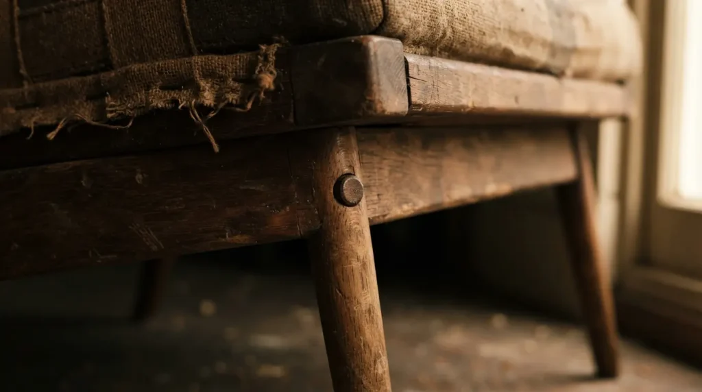 Check the Frame and Construction Quality of an arm chair