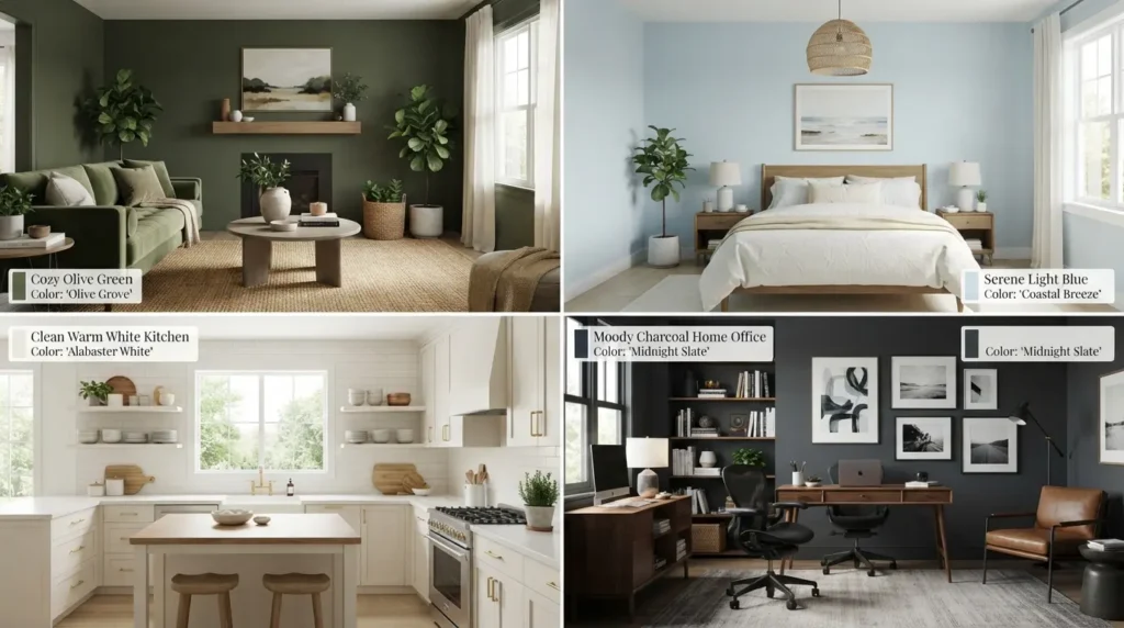 Room-by-Room Paint Colour Guide