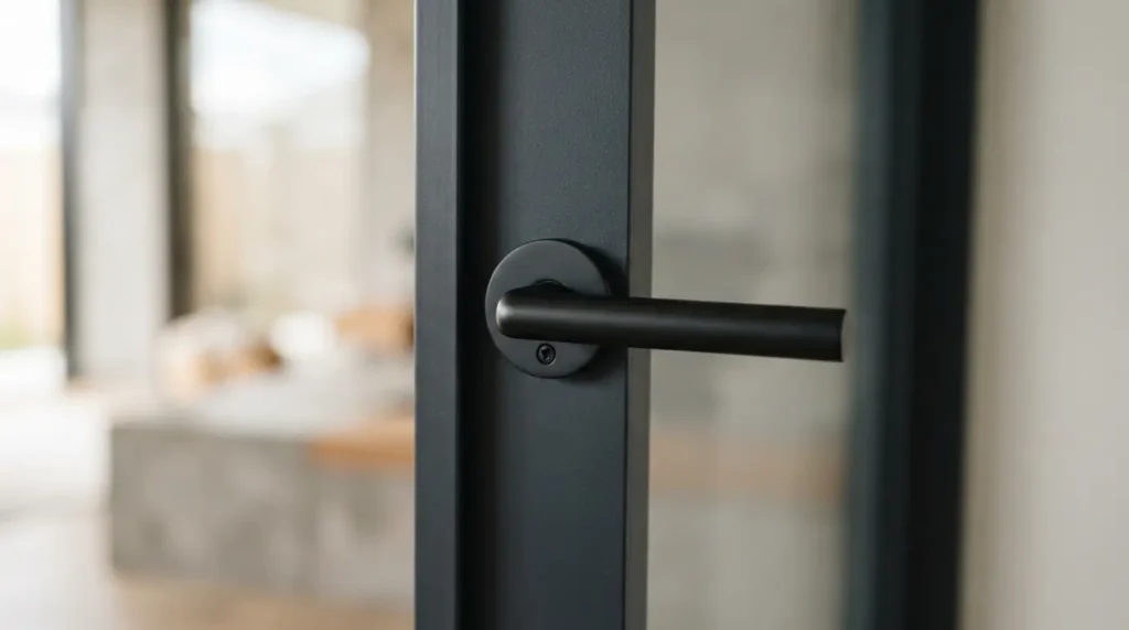 A Matte Black or Slimline Handle for a Considered Finish Detail