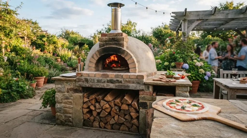 A Pizza Oven as the Centrepiece