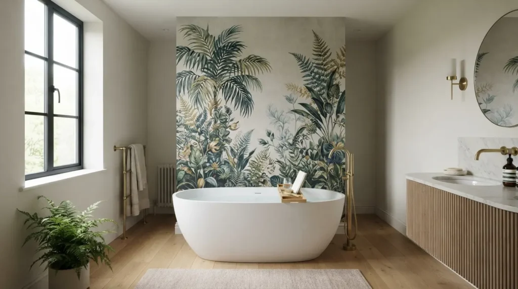 Add a Decorative Insert or Mural Panel as a Feature