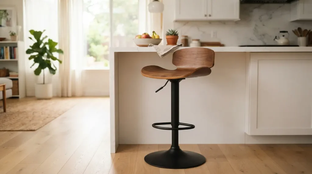 Adjustable-Height Stools for Mixed-Age Households