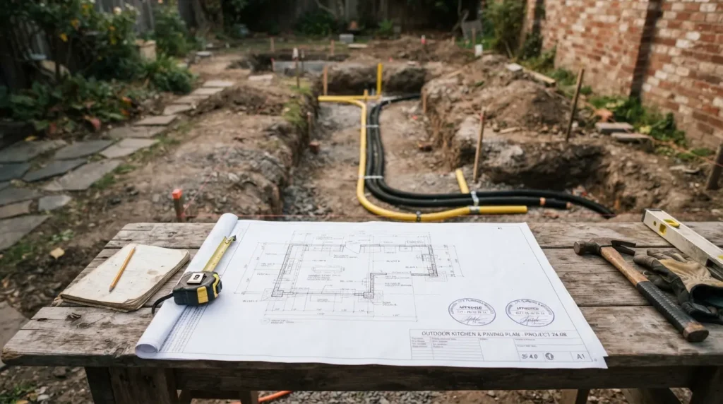 Check Planning Permission, Gas Ventilation, and Utility Runs Before You Build