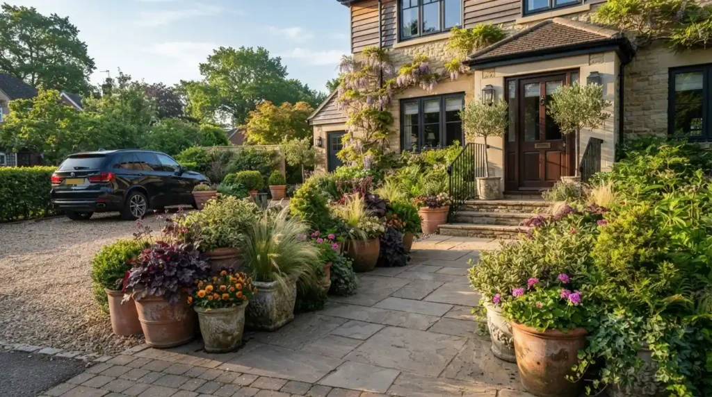 Container and Pot Planting for Gardens with Little Border Space