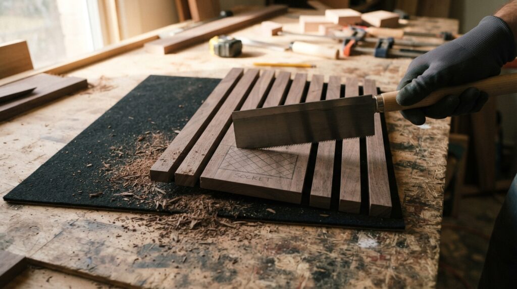 Cutting Around Sockets and Obstacles