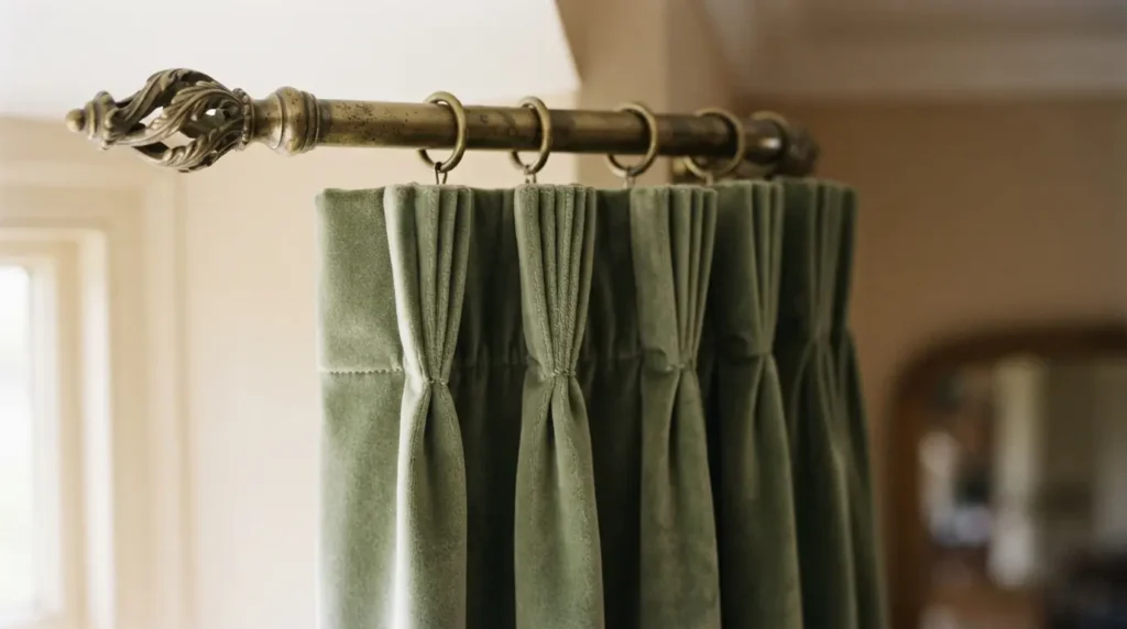 Goblet Pleat for a Grand, Formal Window