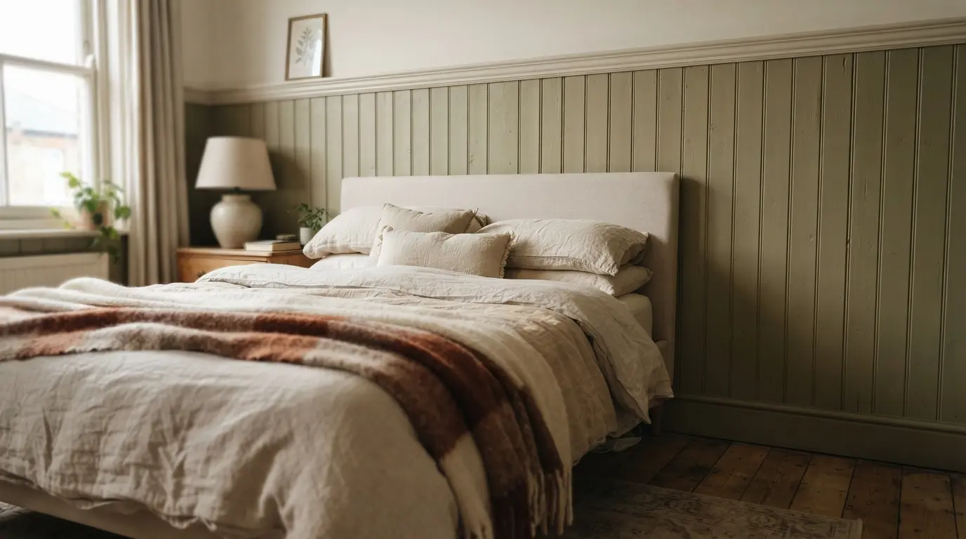 How to Add Wall Panelling to a Bedroom