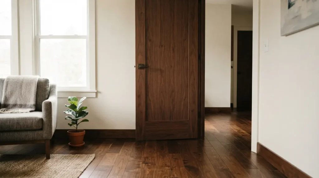 Match to Flooring Instead of Walls, a Genuine Third Option