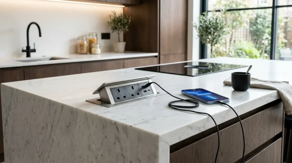 Plan for Sockets and Charging Points Before the Bar Goes In