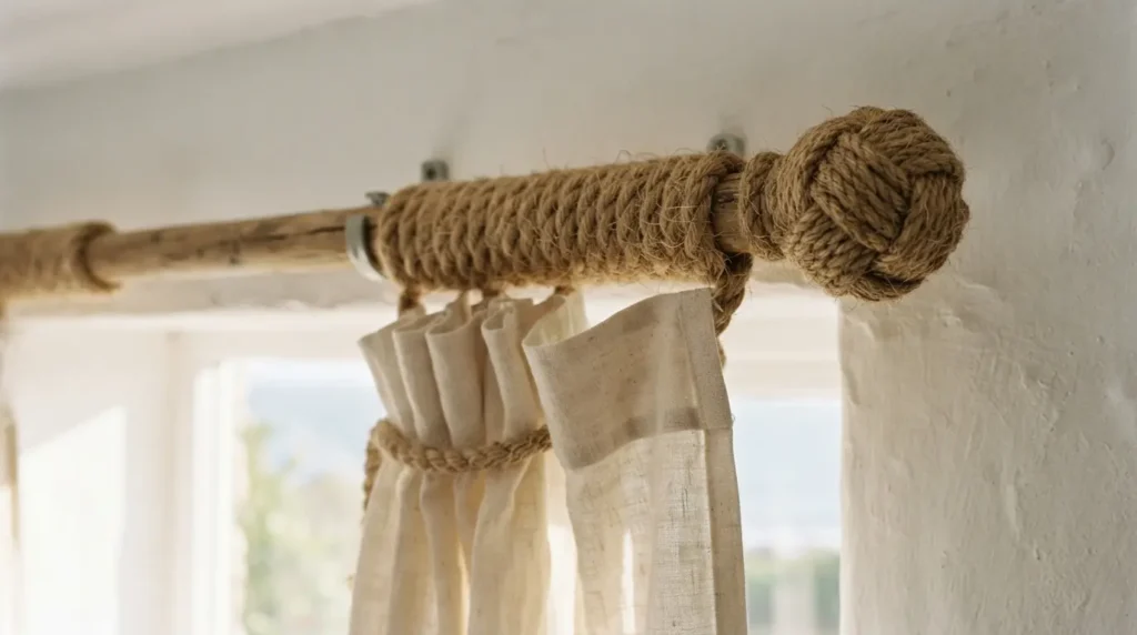 Rope or Woven Detail for a Relaxed, Coastal Look