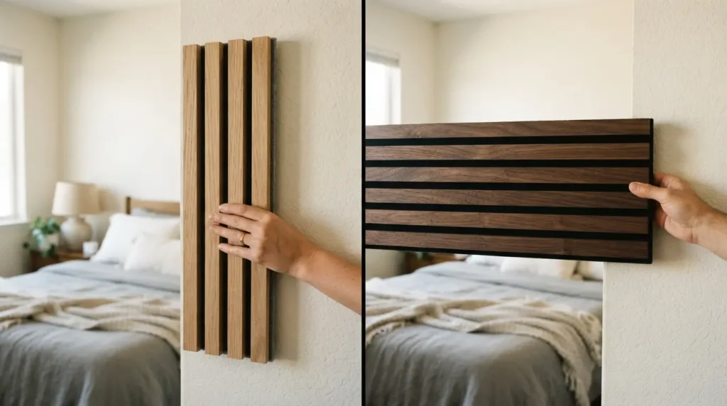 Test Your Panel Choice Against the Bed and Natural Light Before Committing