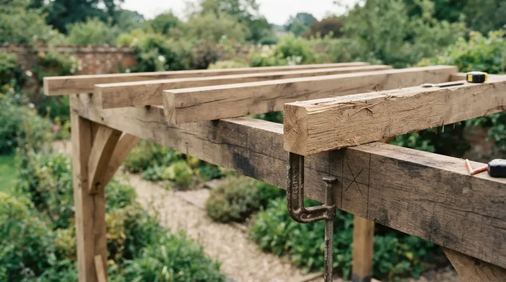 How to transform a front garden on a budget with a freshly painted door and clean edging