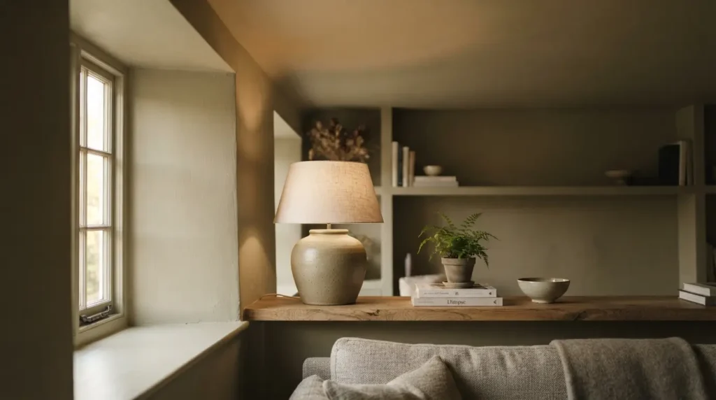 Warm Greige or Khaki-Green for an Enveloping Neutral