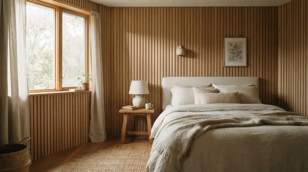 Wrap-Around Panelling Onto the Side Walls for a Cocooning Feel