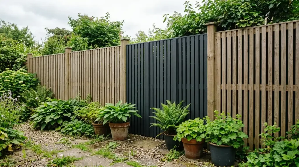 A Painted Accent Panel to Break Up a Long Run