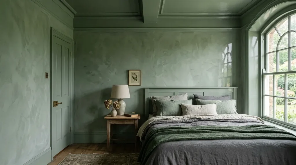 Colour-Drench a Grey-Sage for a Cocooning Neutral Effect