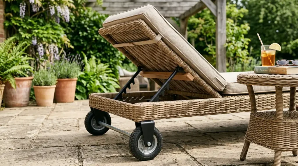 Create a Relaxation Zone with a Rattan Sun Lounger Set