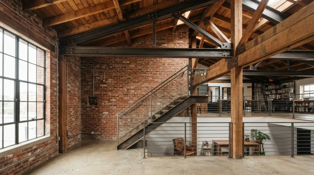  Expose Structural Elements Alongside the Brick for Honesty