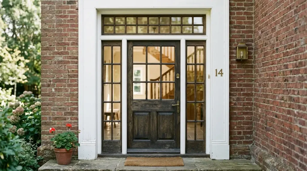 Frame It With Sidelights and a Transom