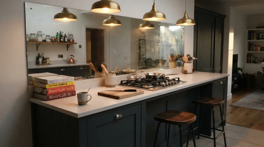 Go dark and dramatic with charcoal or near-black grey