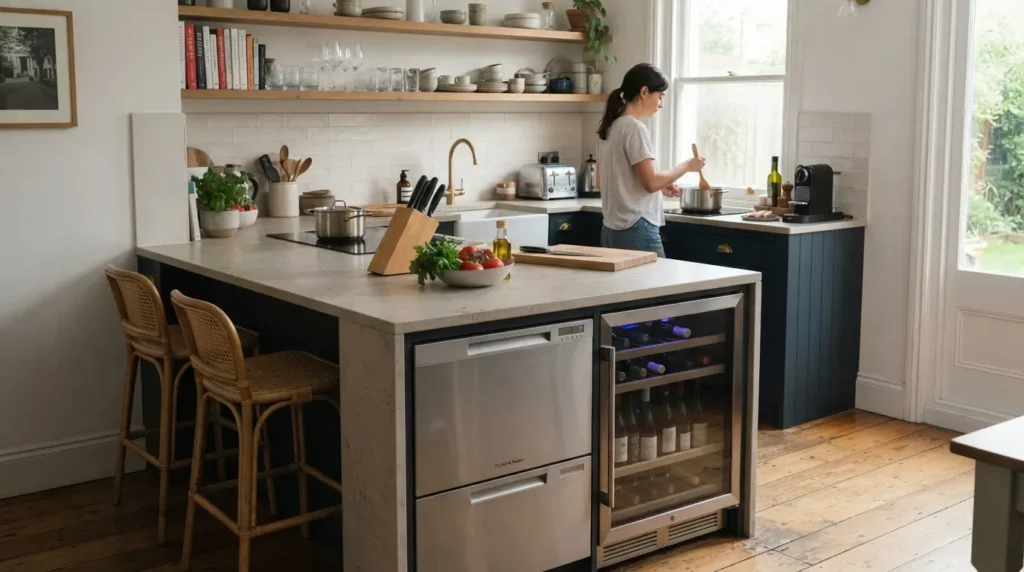Integrated Appliances to Reduce Counter Clutter