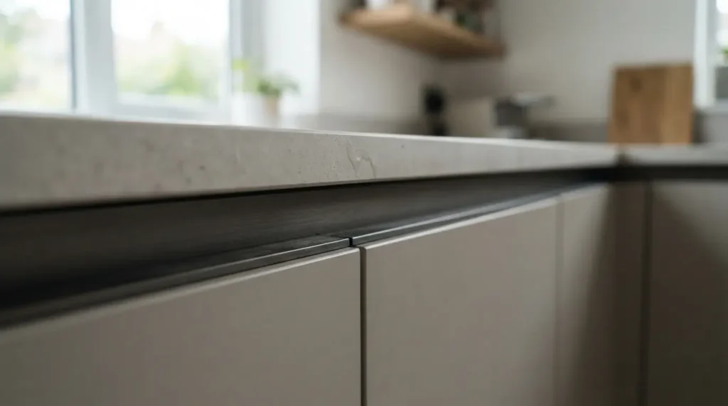 Let the worktop carry the character