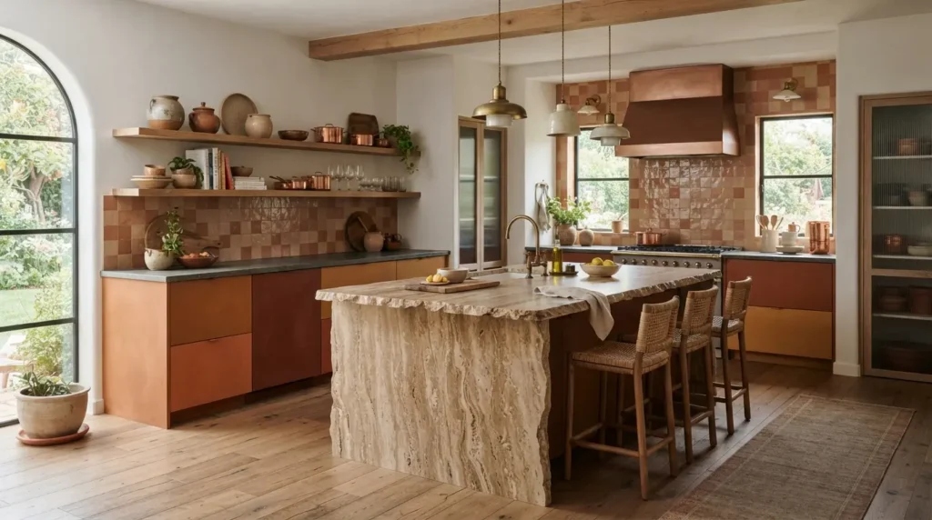 Terracotta and Warm Clay Tones