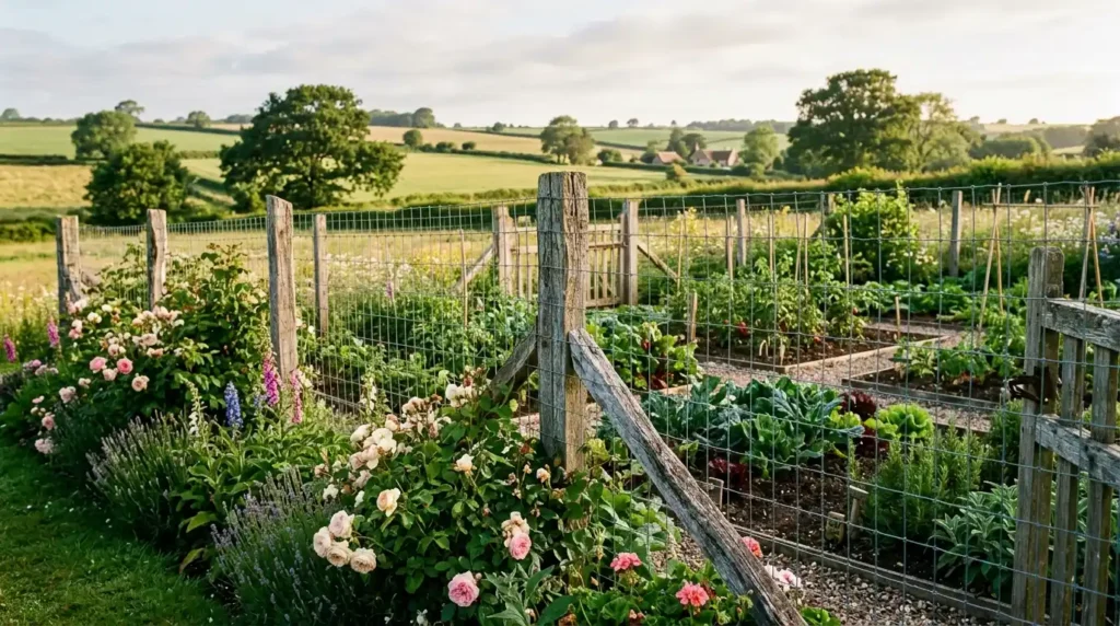 Wildlife-Proof Mesh Fencing for Rural Gardens