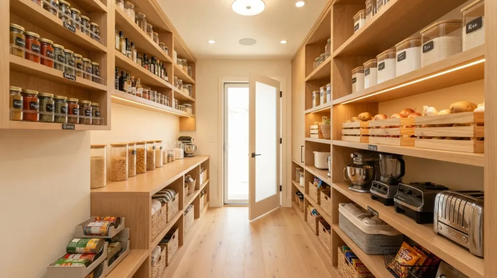 Work In a Proper Pantry