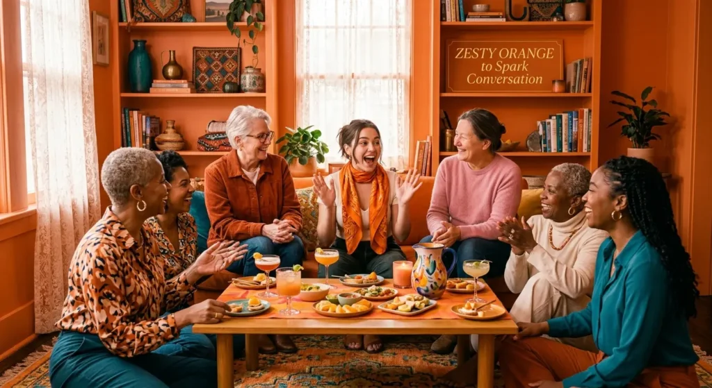 Zesty Orange to Spark Conversation
