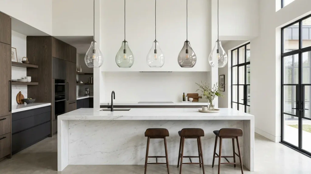 Coloured Glass for a Soft Accent