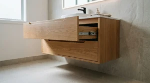Freestanding bath as a statement piece in a UK bathroom.