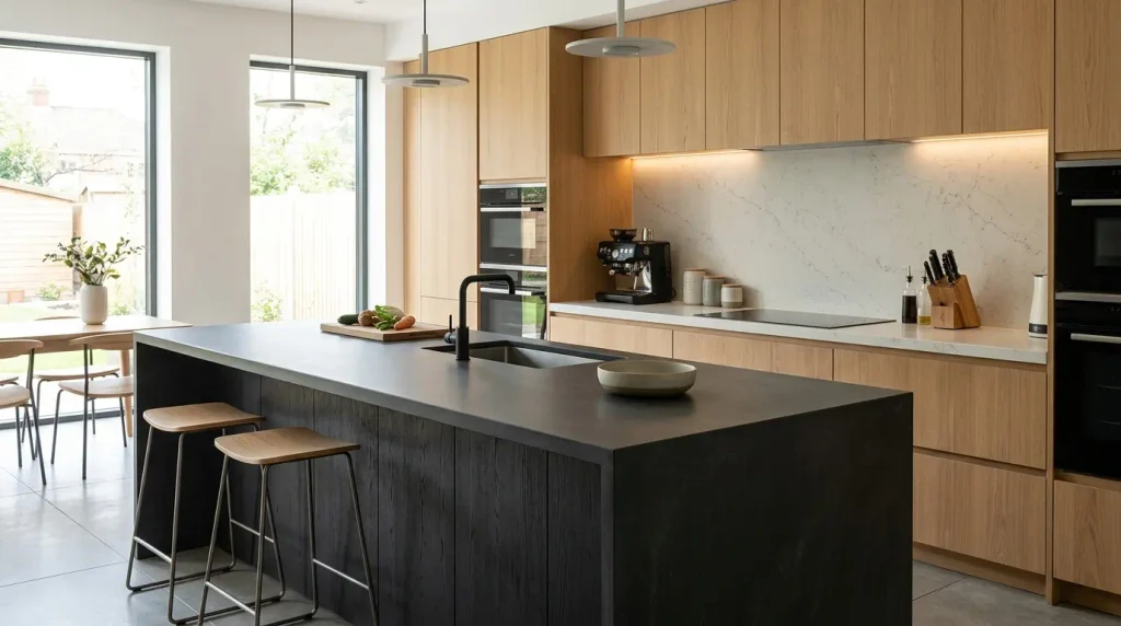 Specify a Matte or Honed Worktop